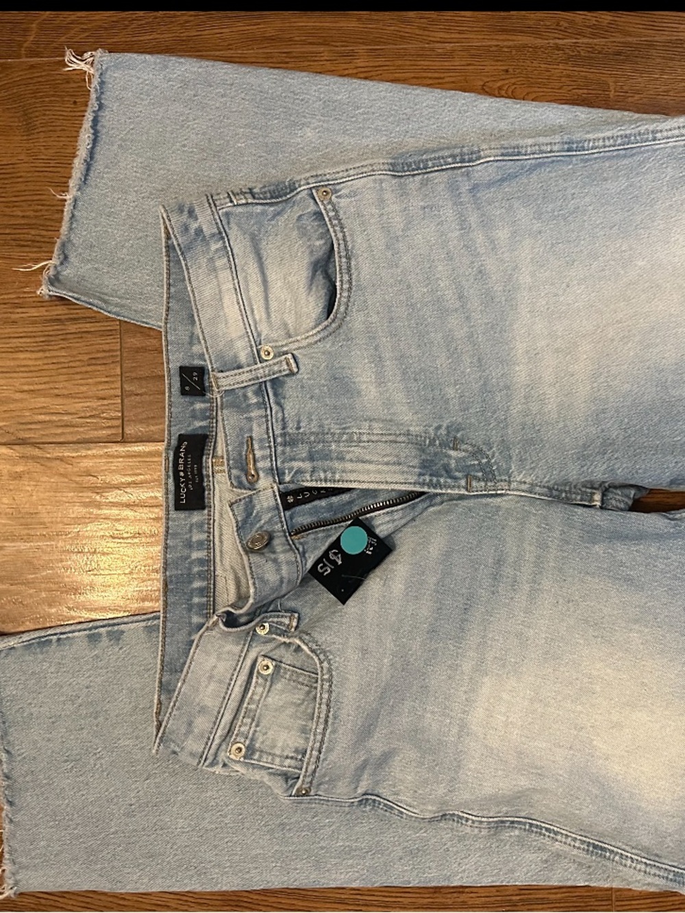 Lucky Brand Women's Straight Leg Light Wash Jeans